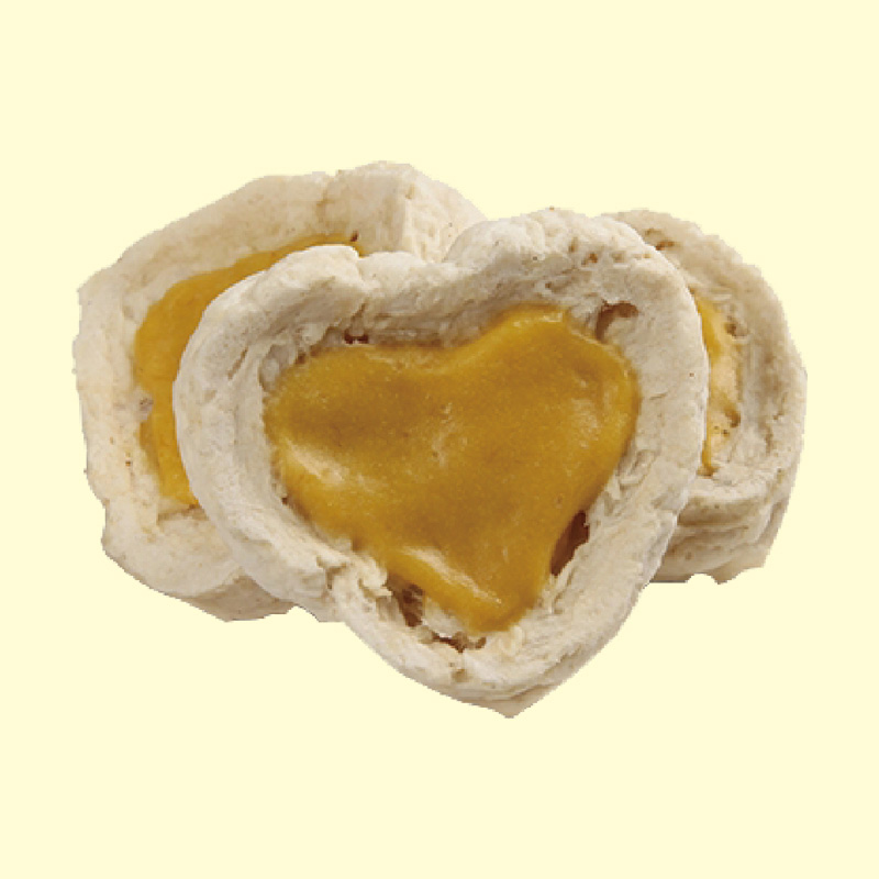 Rawhide yolk heart