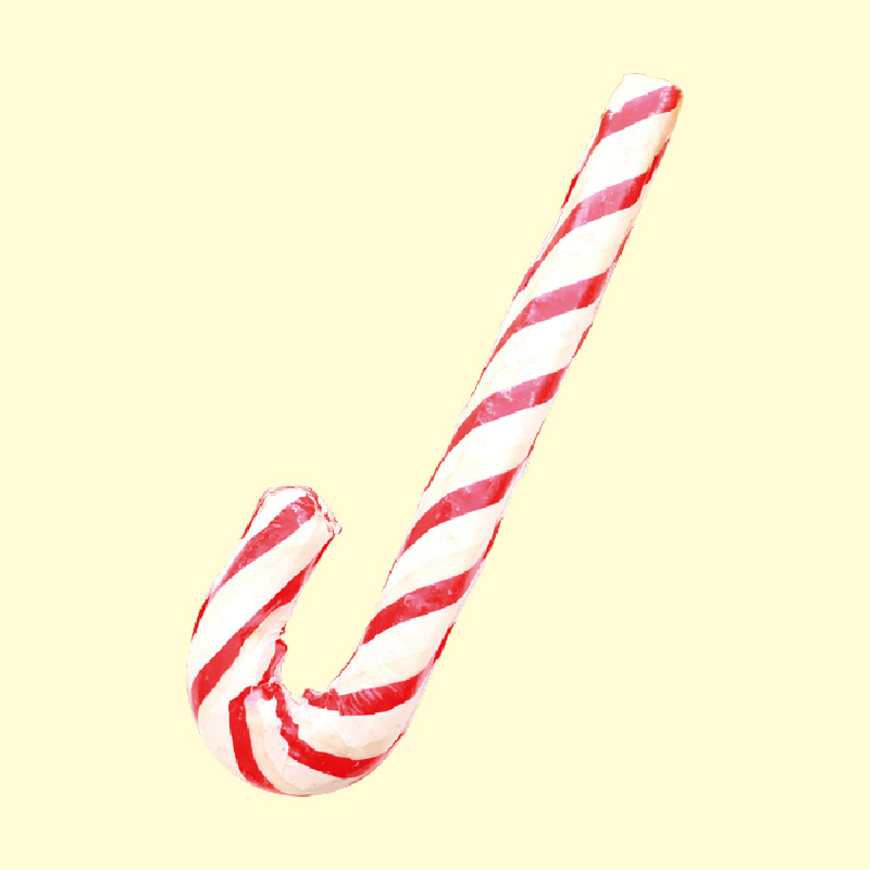 X-mas expanded rawhide braided cane